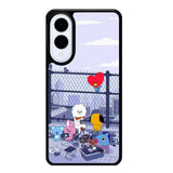 BTS BT21 Cute Rooftop Samsung Galaxy S25 Edge 5G Case OV4270