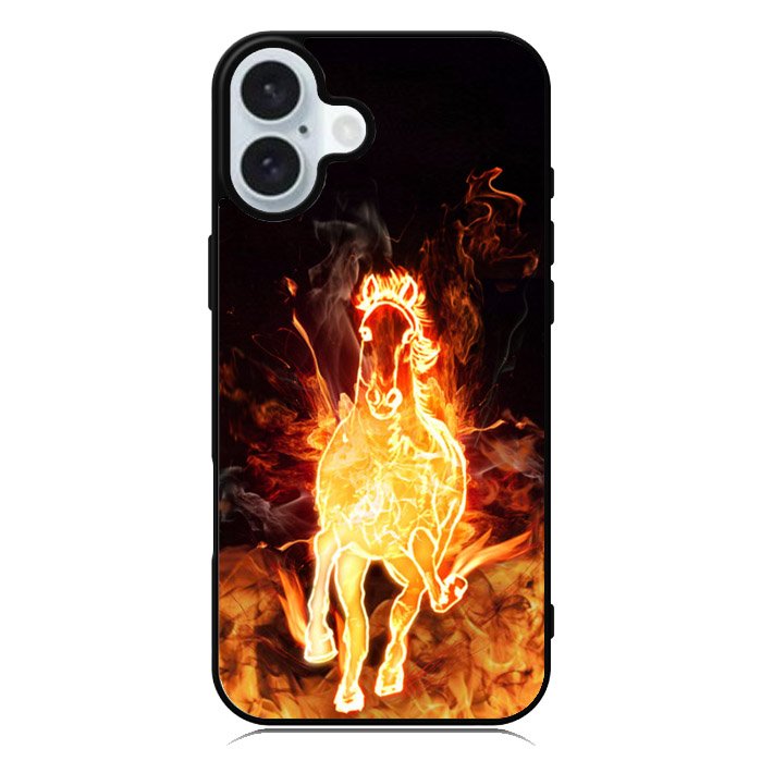 The Fire Horse Fast Run iPhone 16 Case QC7806