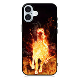 The Fire Horse Fast Run iPhone 16 Plus Case QC7806