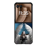 The Beauty Angel In The Galaxy Motorola Moto RAZR Plus 2025 Case OV7812
