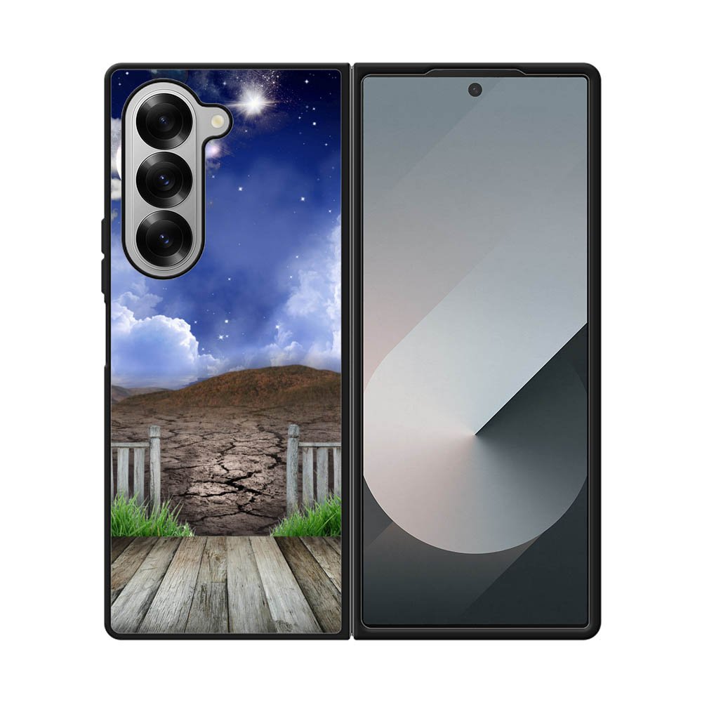 My Home In The Moon Samsung Galaxy Z Fold 7 5G Case OV8060