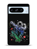 Astro Skateboard To Moon And Back Google Pixel 8 Pro Case QC3893