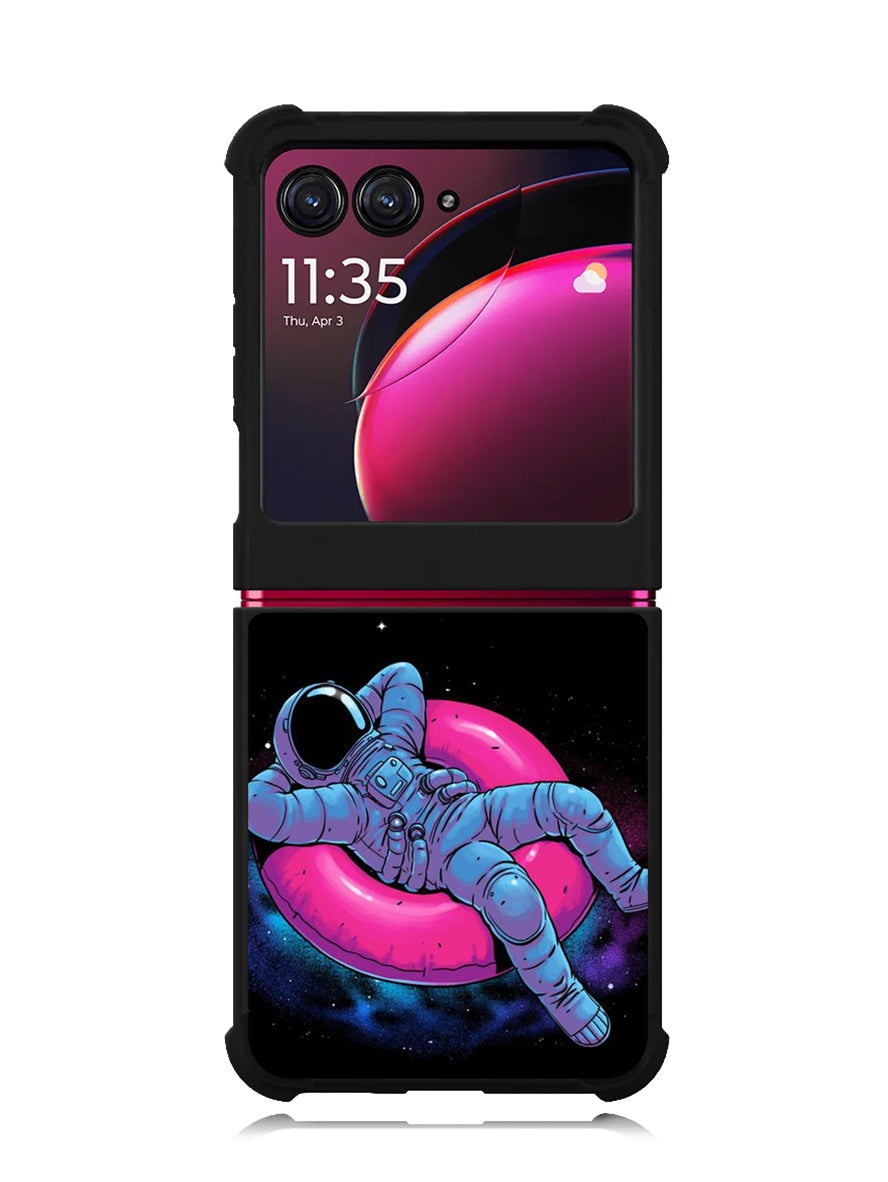 Astro Relax In Space Motorola Moto Razr Plus 2023 , Moto Razr+ 2023 Case OV3895