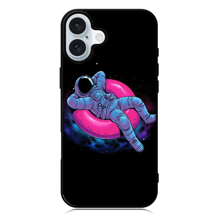 Astro Relax In Space iPhone 16 Case QC3895