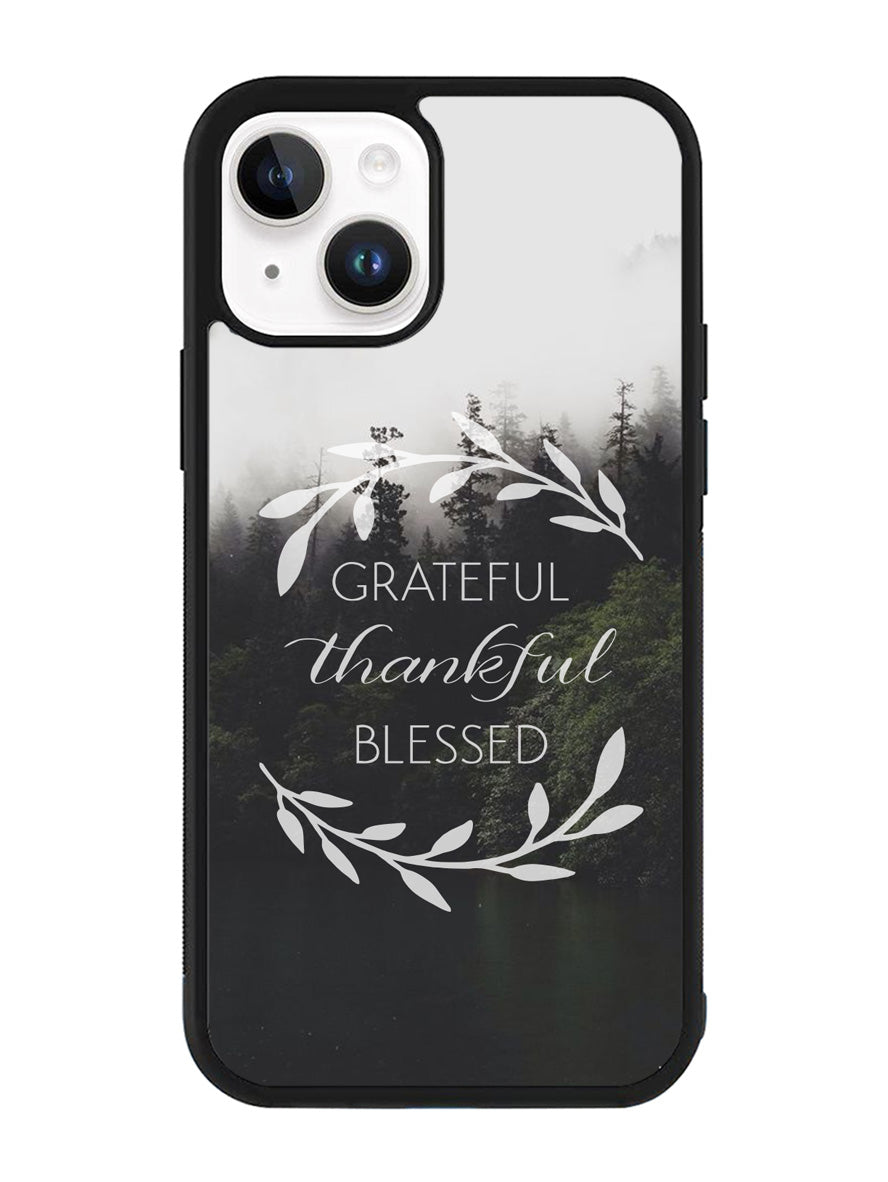 Grateful Nature iPhone 14 Plus Case QC8300