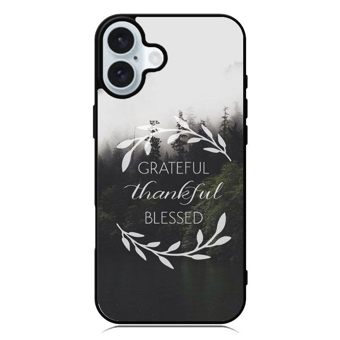 Grateful Nature iPhone 16 Plus Case QC8300