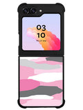 Pink Camo Samsung Galaxy Z Flip 5 5G 2023 Case OV2911