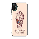 Good Things Take Time Samsung Galaxy A07 Case OV8299