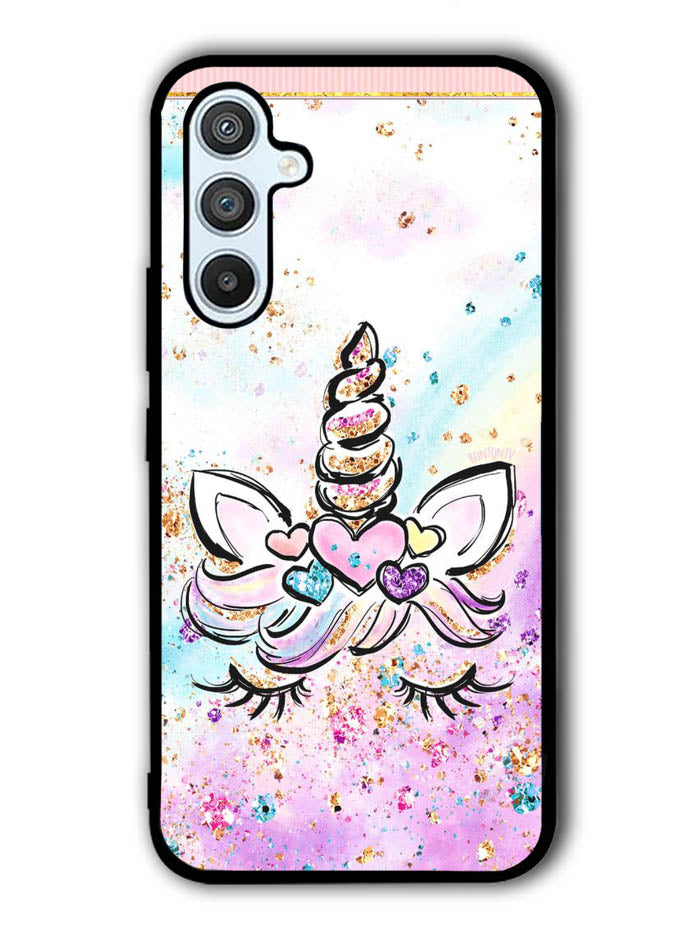 Cute Unicorn Sparkling Samsung Galaxy A54 5G Case