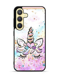 Cute Unicorn Sparkling Samsung Galaxy S24 Plus 5G , Samsung Galaxy S24+ 5G Case