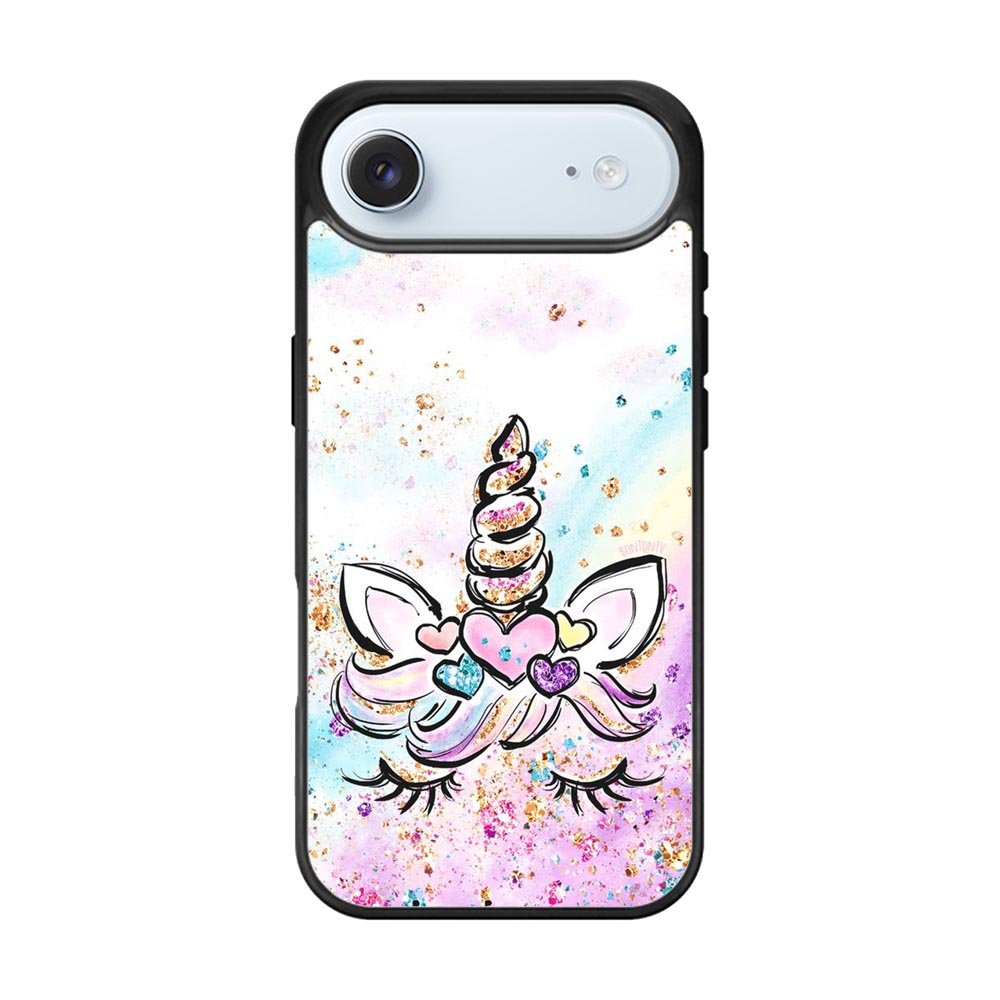 Cute Unicorn Sparkling iPhone Air Case