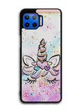 Cute Unicorn Sparkling Motorola Moto One 5G Case , Moto One 5G UW Case , Moto G 5G Plus Case
