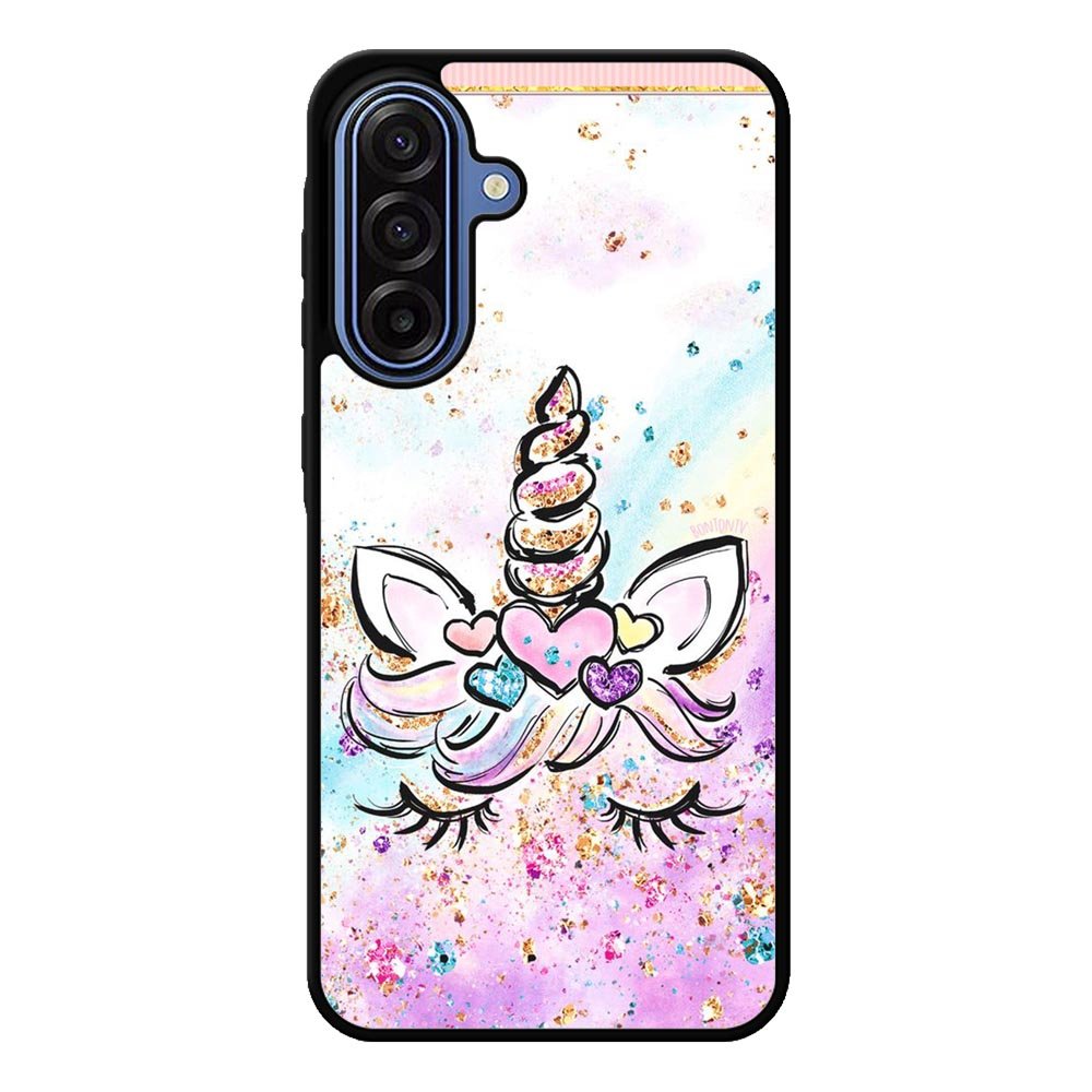 Cute Unicorn Sparkling Samsung Galaxy A17 Case