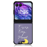 Enjoy Every Moment Motorola Moto Razr Plus 2024 , Moto Razr+ 2024 Case OV8361