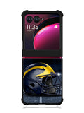 Michigan Wolverines Football 1st Motorola Moto Razr Plus 2023 , Moto Razr+ 2023 Case