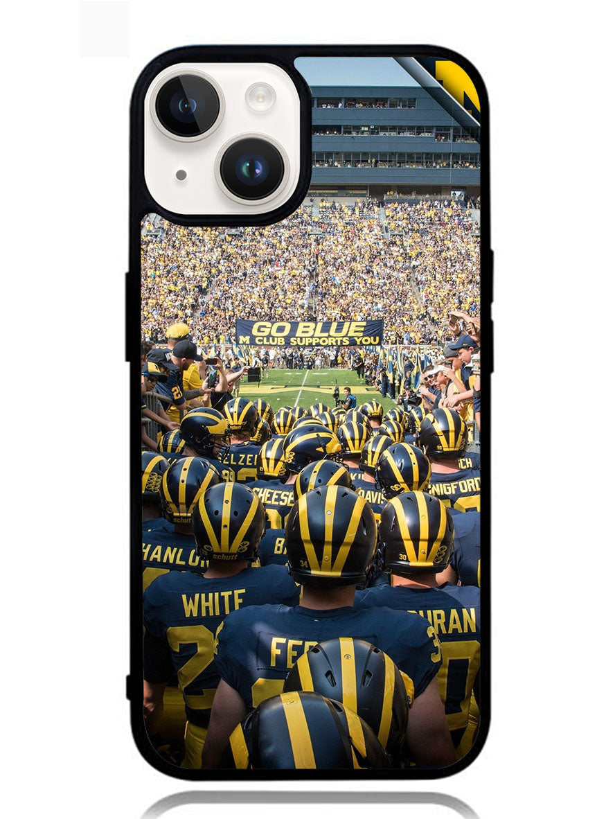 michigan wolverines iPhone 14 Case OV6998