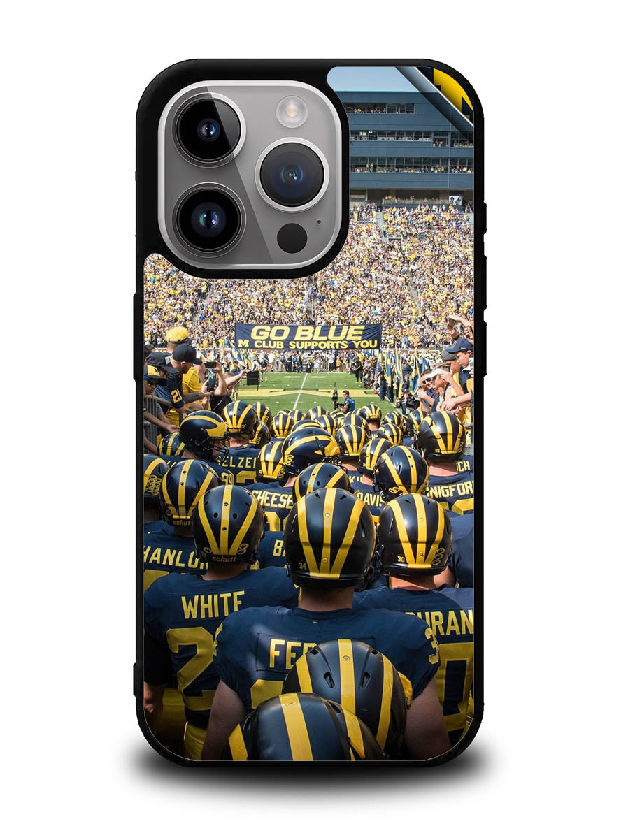 michigan wolverines 10th iPhone 15 Pro Case