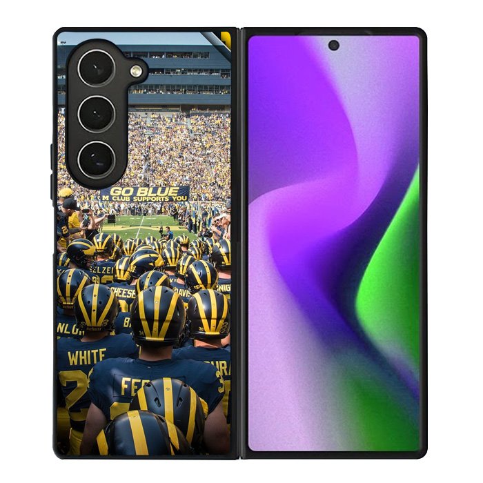 michigan wolverines 10th Samsung Galaxy Z Fold 6 Case