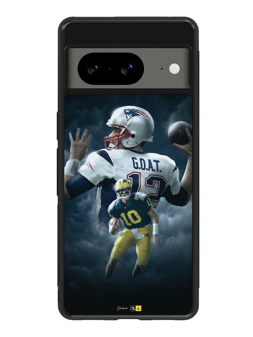 Tom brady the goat Michigan This Is Michigan Google Pixel 8A Case QC2172