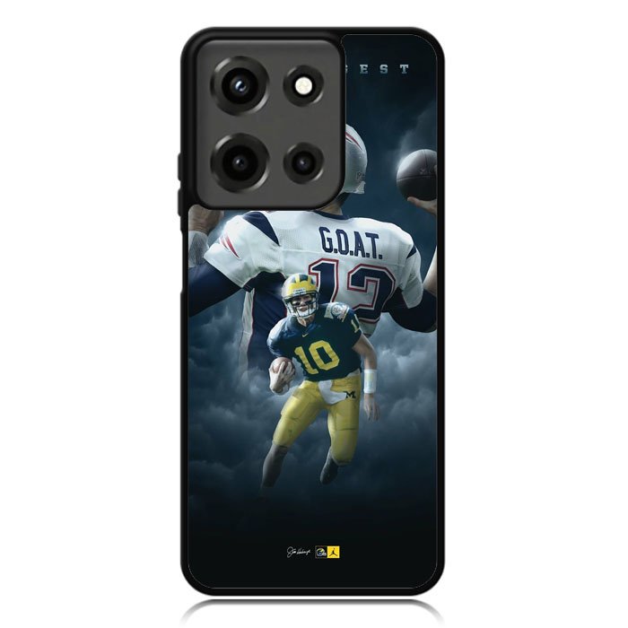 Tom brady the goat Michigan This Is Michigan Motorola Moto G 5G 2025 Case OV2172