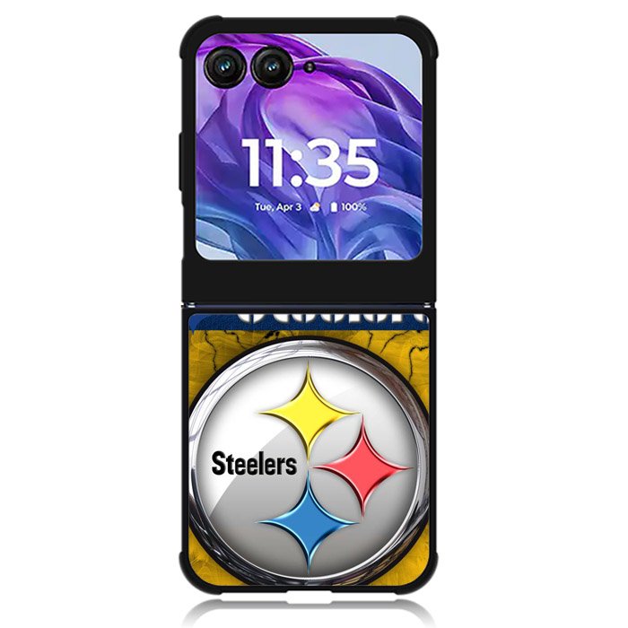 Pittsburgh Steelers Motorola Moto Razr Plus 2024 , Moto Razr+ 2024 Case OV2889