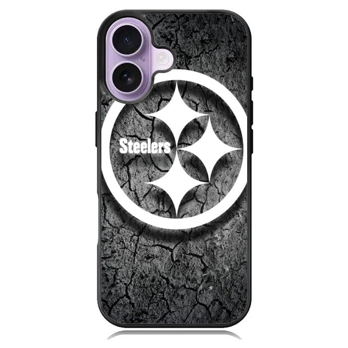 Steelers black and white iPhone 17 Case OV6899