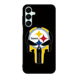 Pittsburgh Steelers skull flags Samsung Galaxy A16 Case OV2852