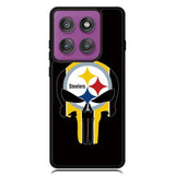 Pittsburgh Steelers skull flags Motorola Moto Edge 2025 | Moto Edge 60 Fusion | Moto Edge 60 Pro Case OV2852