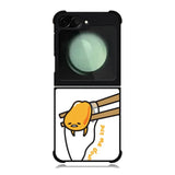 Put Me Down Gudetama Samsung Galaxy Z Flip 6 Case
