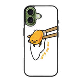 Put Me Down Gudetama iPhone 17 Case