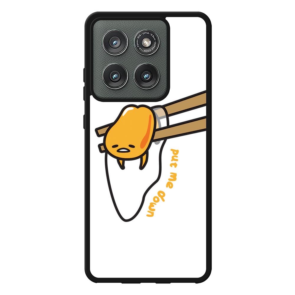 Put Me Down Gudetama Motorola Moto Edge 2025 Case