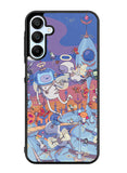 Adventure Time Under Water Samsung Galaxy A35 5G Case OV3757
