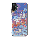 Adventure Time Under Water Samsung Galaxy A07 Case QC3757