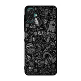 Doodle Grey Cool Samsung Galaxy A07 Case OV7100