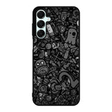 Doodle Grey Cool Samsung Galaxy A16 Case OV7100