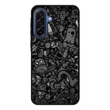 Doodle Grey Cool Samsung Galaxy A17 Case OV7100