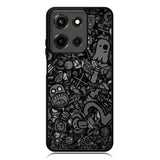 Doodle Grey Cool Motorola Moto G 5G 2025 Case OV7100