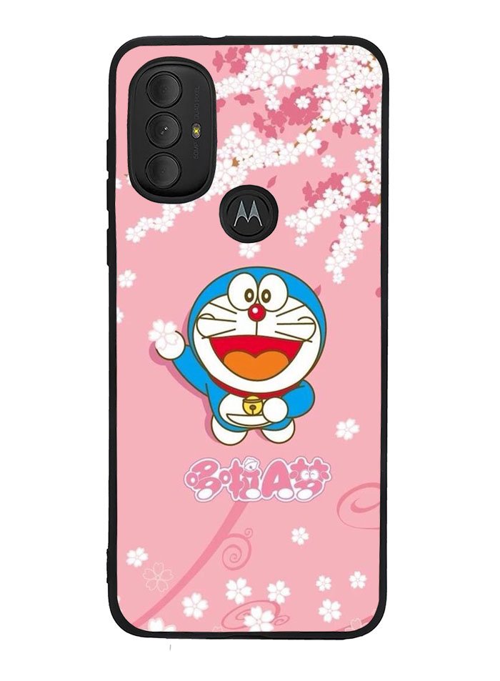 Doraemon Pink Sakura Summer Motorola Moto G Pure 2021 , Moto G Power 2022 Case OV7092
