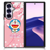 Doraemon Pink Sakura Summer Samsung Galaxy Z Fold 7 Case OV7092