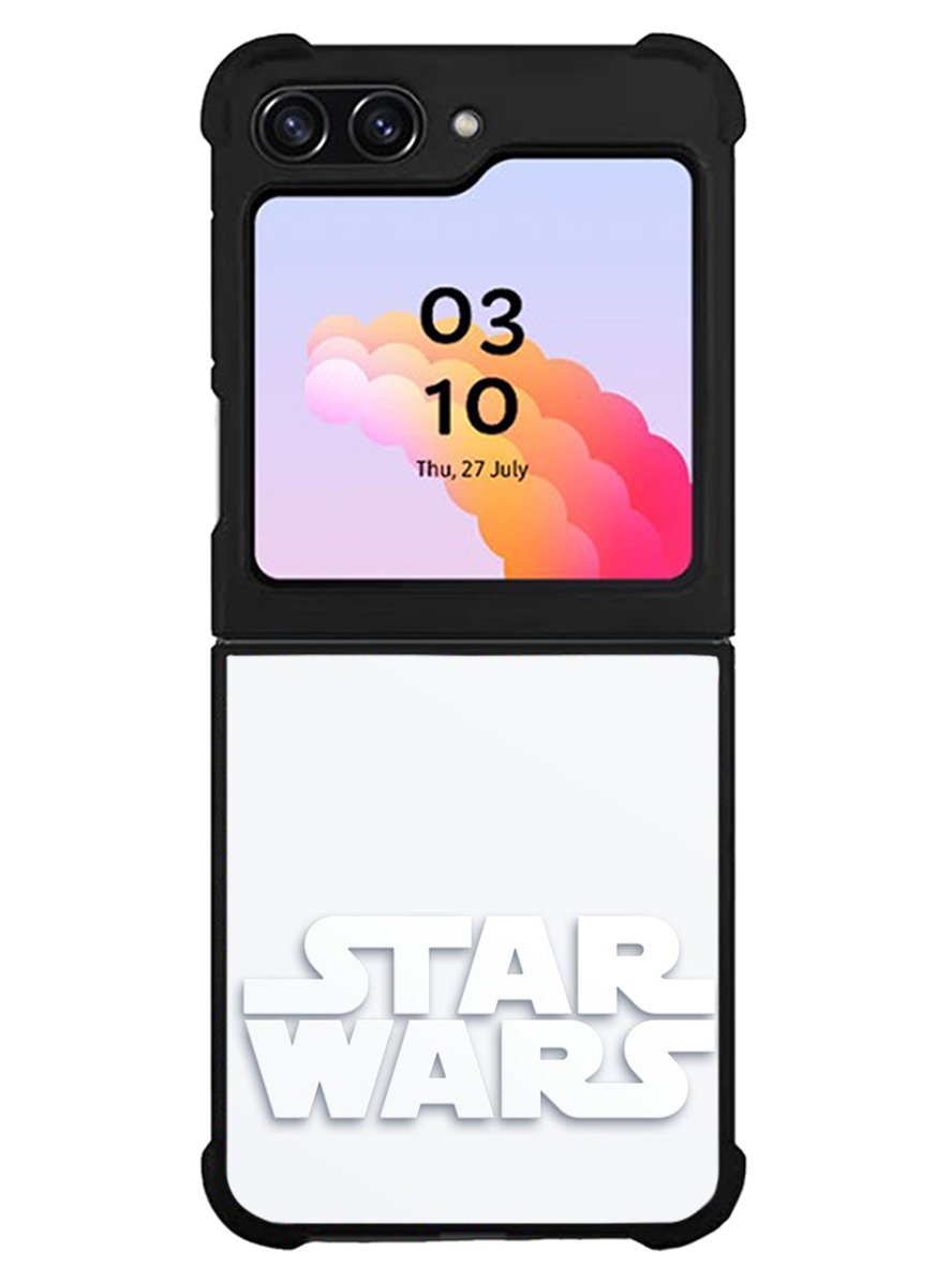 Star Wars White Samsung Galaxy Z Flip 5 5G 2023 Case OV6897