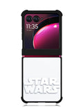 Star Wars White Motorola Moto Razr Plus 2023 , Moto Razr+ 2023 Case OV6897