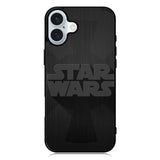 Star Wars Logo Dark iPhone 16 Case QC2391