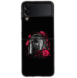 Star Wars Kylo Ren Helmet and Roses Samsung Galaxy Z Flip 4 5G 2022 Case