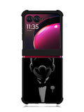 Mario Bros Black Motorola Moto Razr Plus 2023 , Moto Razr+ 2023 Case OV3399
