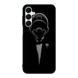 Mario Bros Black Samsung Galaxy A16 Case OV3399