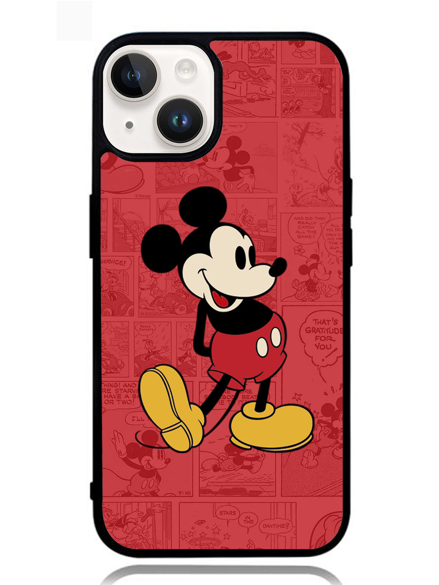 Mickey Mouse Comic iPhone 14 Case OV3270