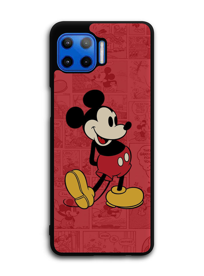 Mickey Mouse Comic Motorola Moto One 5G Case , Moto One 5G UW Case , Moto G 5G Plus Case