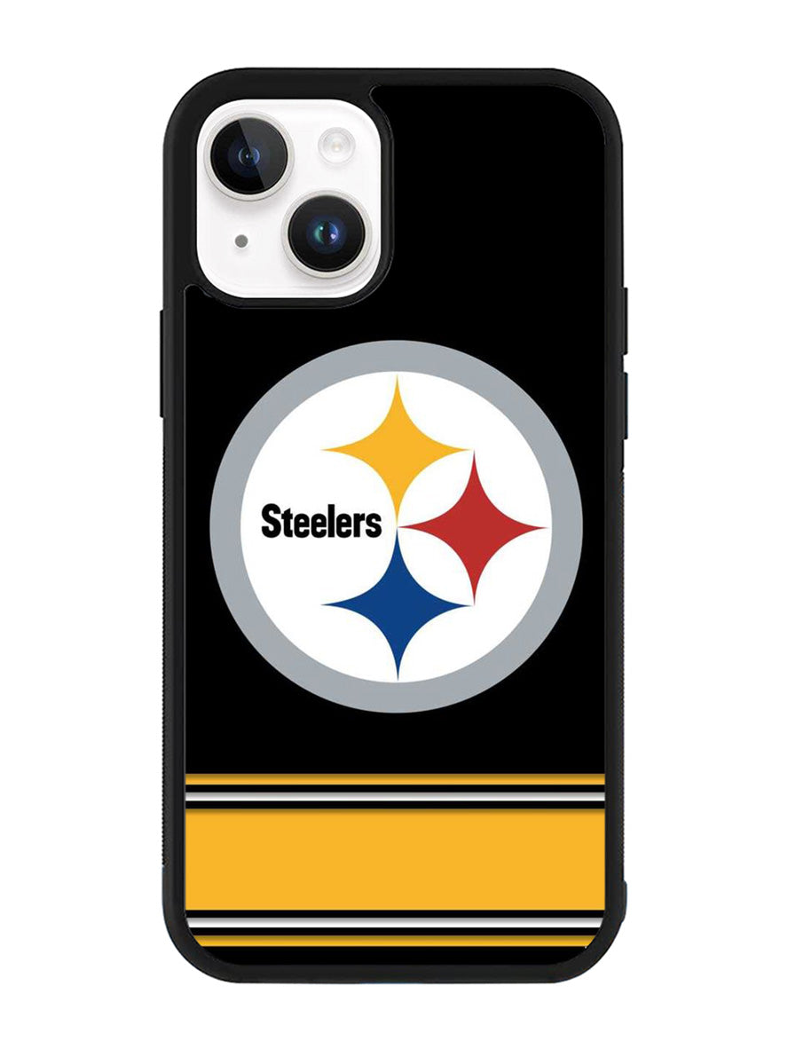 Pittsburgh steelers Logo Strip iPhone 15 Plus Case OV2883
