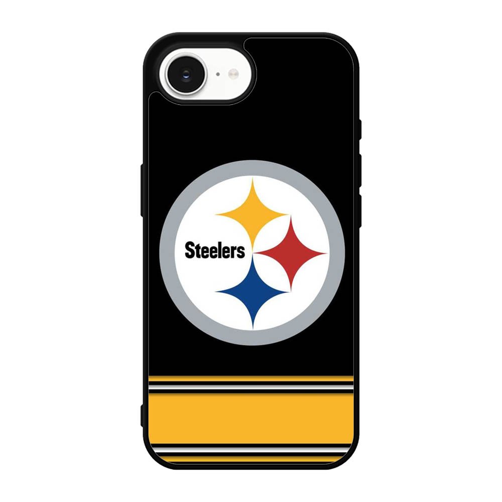 Pittsburgh Steelers Logo Strip iPhone 17e Case