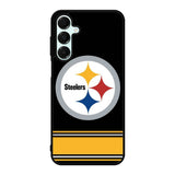 Pittsburgh Steelers Logo Strip Samsung Galaxy A16 Case OV1216